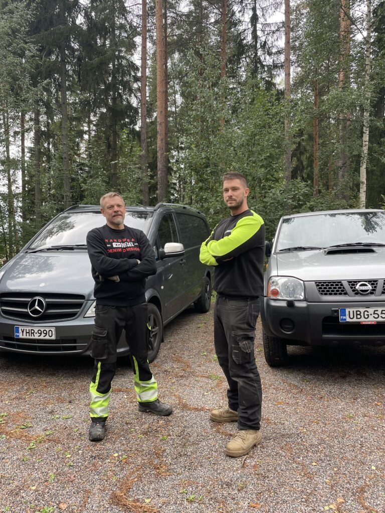 Kim Sjöholm ja Fabian Brunberg