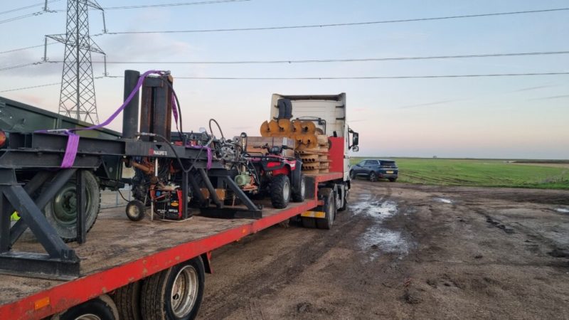 Kuljetus matkalla Eurooppaan